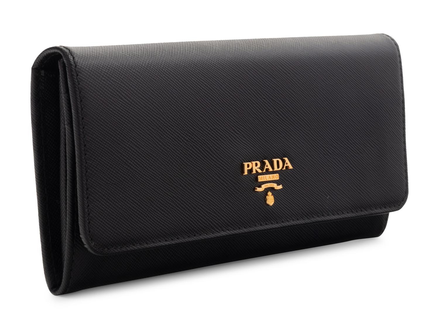 Prada Large Saffiano Wallet, 2014