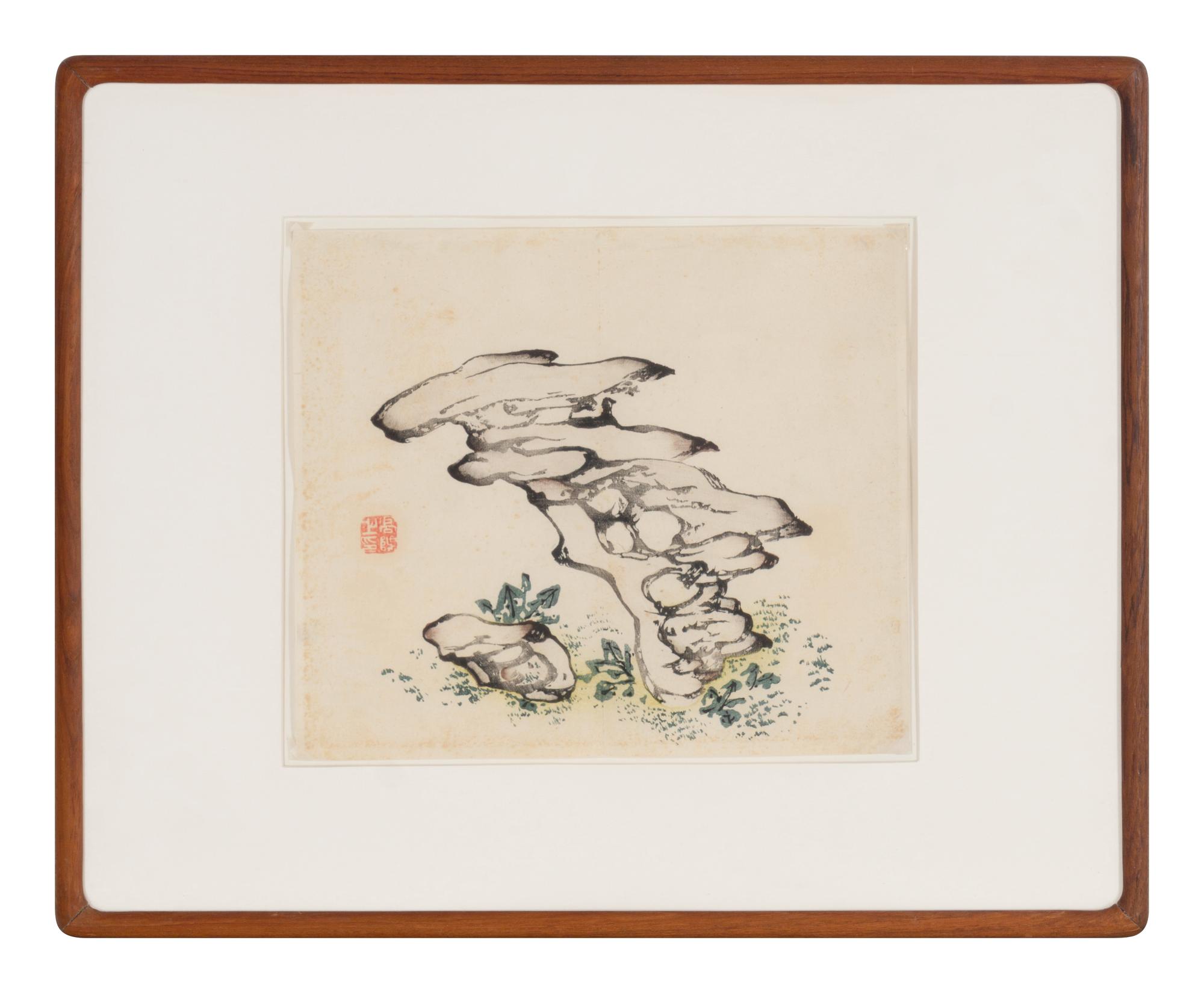 A Pair of Chinese Woodblock Prints