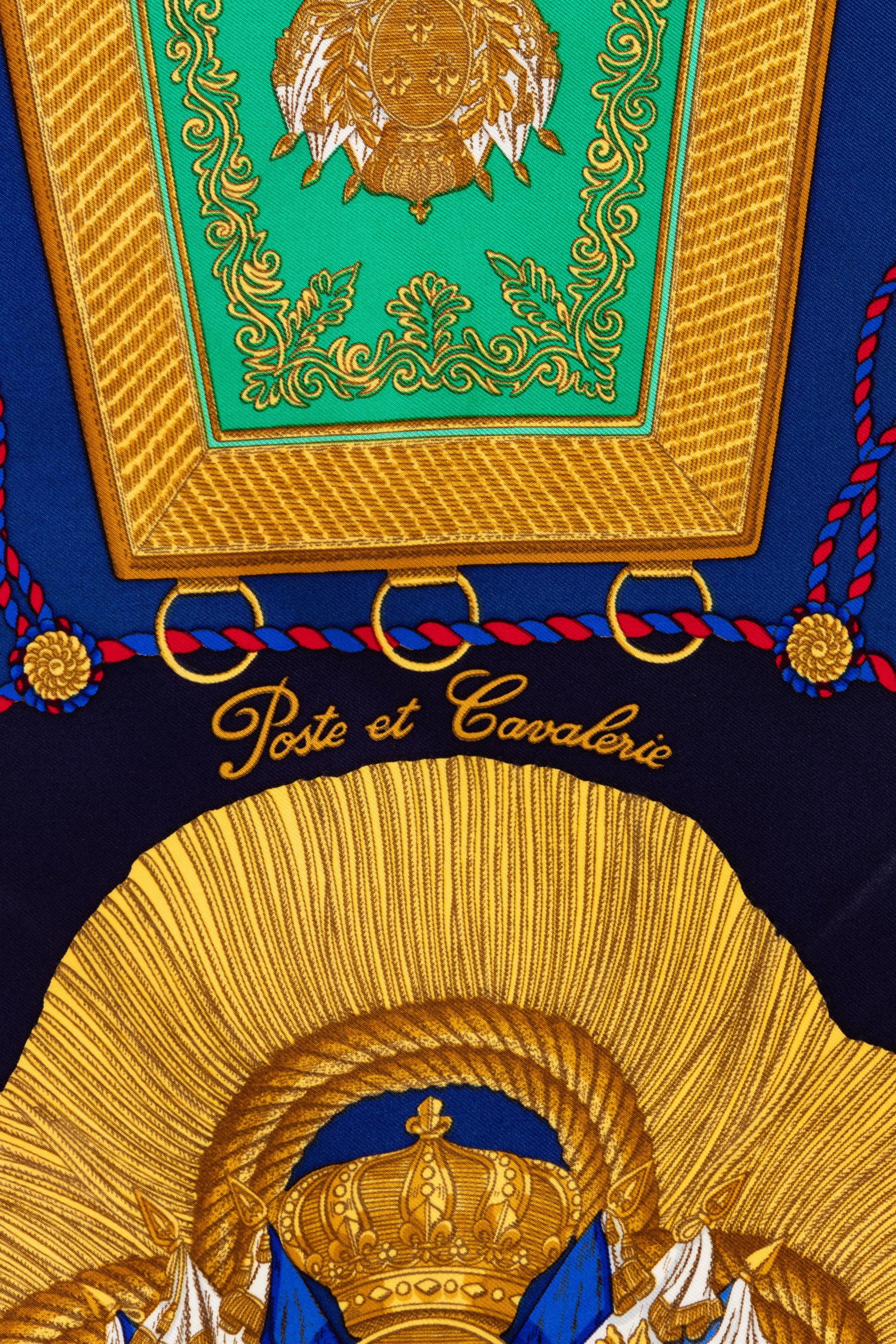 Two Hermès 90cm Silk Scarf, Carré