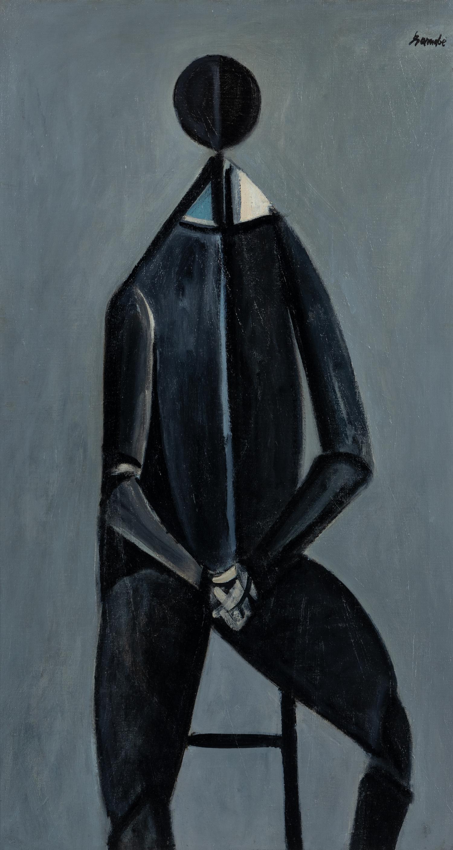 Figura Seduta (Seated figure), c. 1951