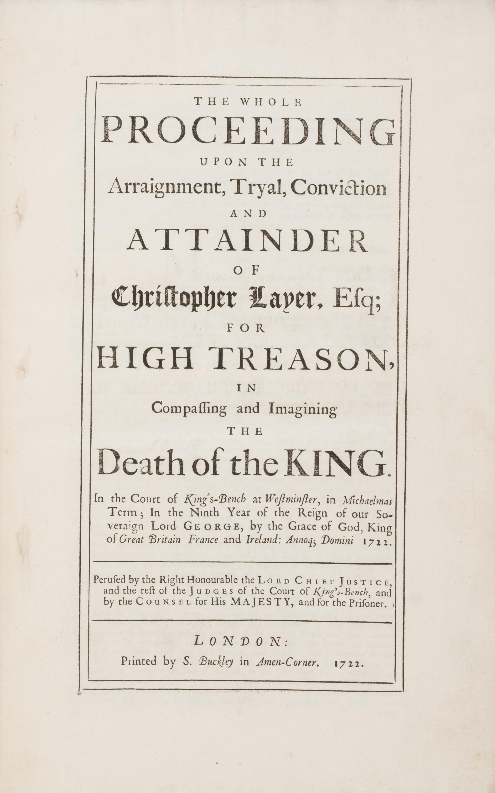 [Law] Group of 4 Eighteenth Century Works