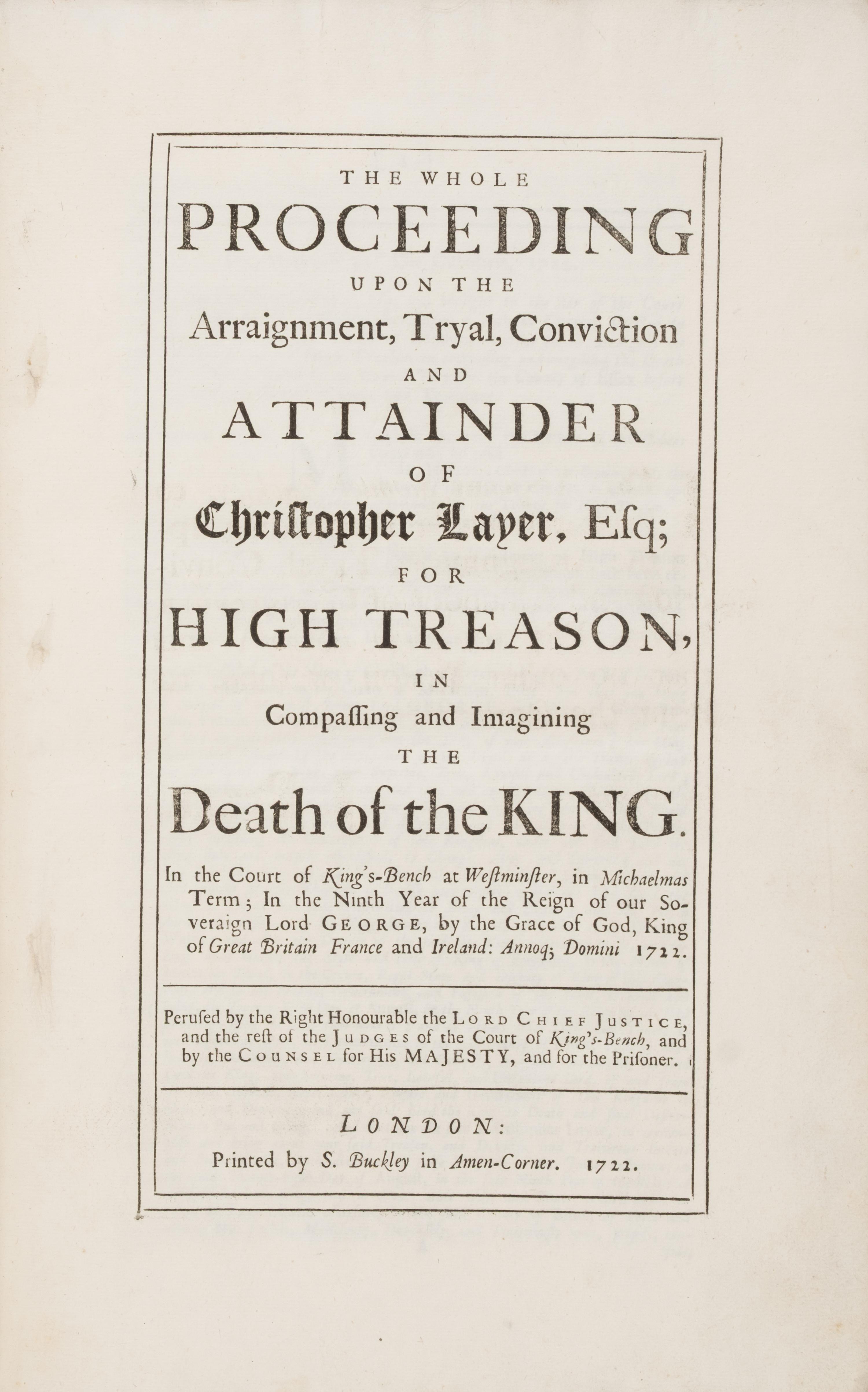 [Law] Group of 4 Eighteenth Century Works