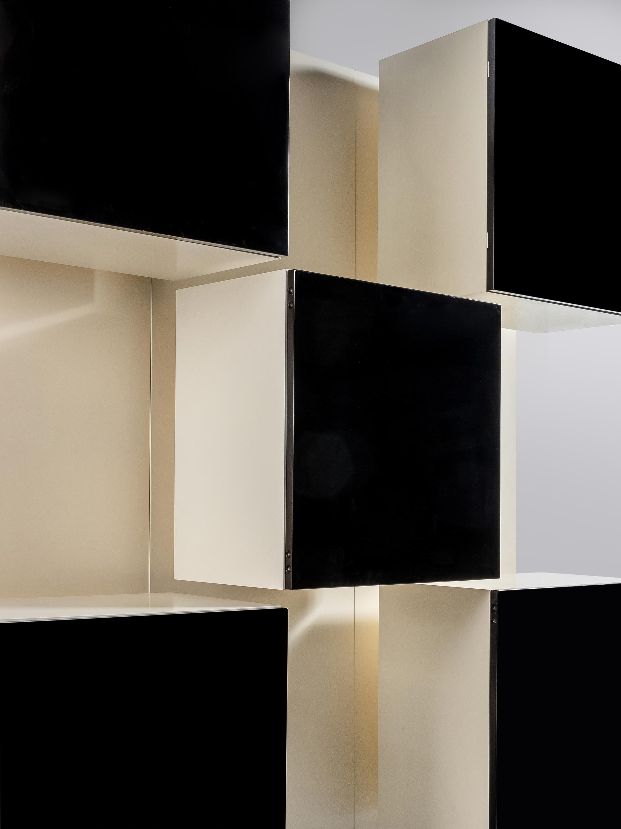 Life Collection Illuminated Wall Unit Acerbis, Italy