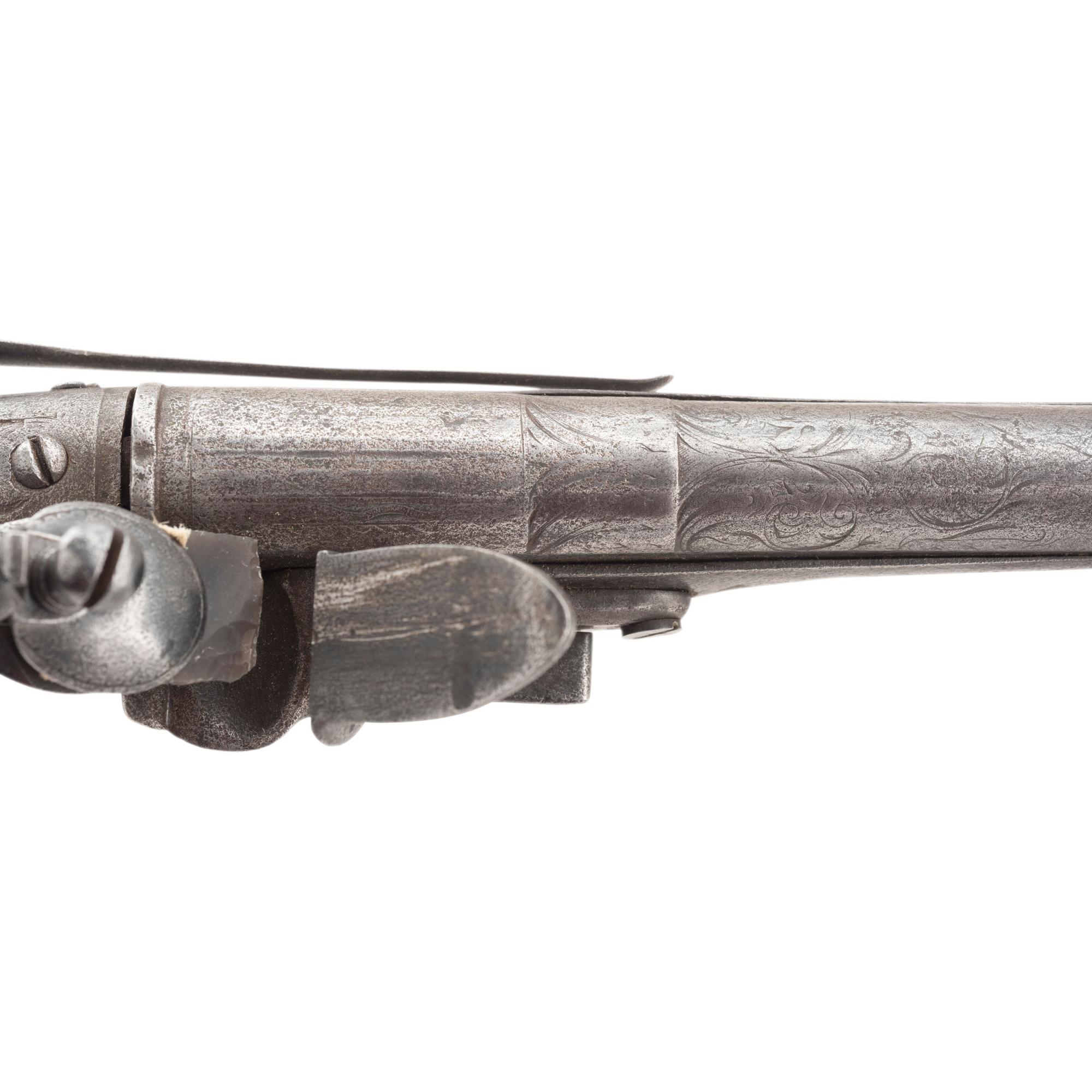 Scottish Steel Rams Butt Pistol by Thomas Murdoch