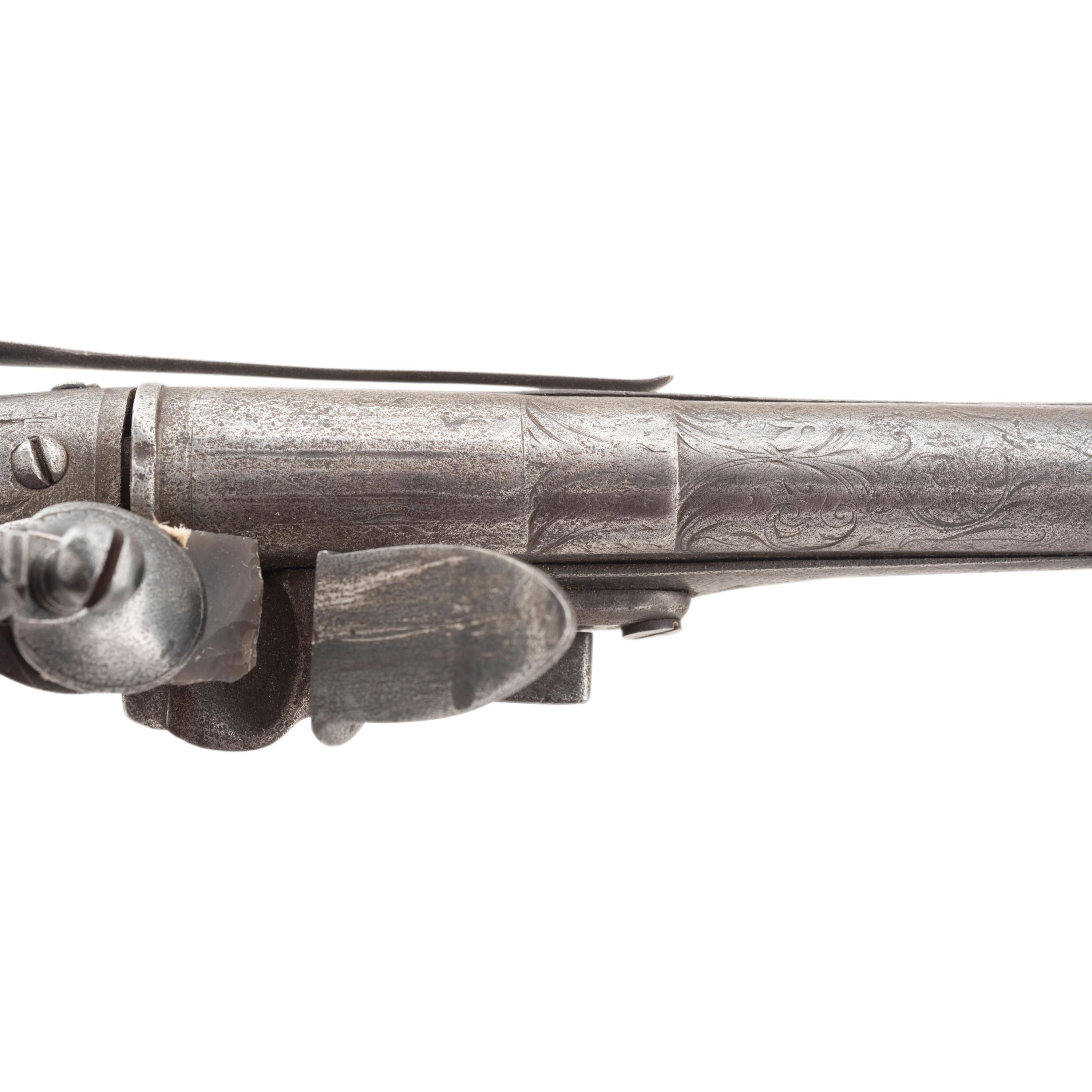 Scottish Steel Rams Butt Pistol by Thomas Murdoch