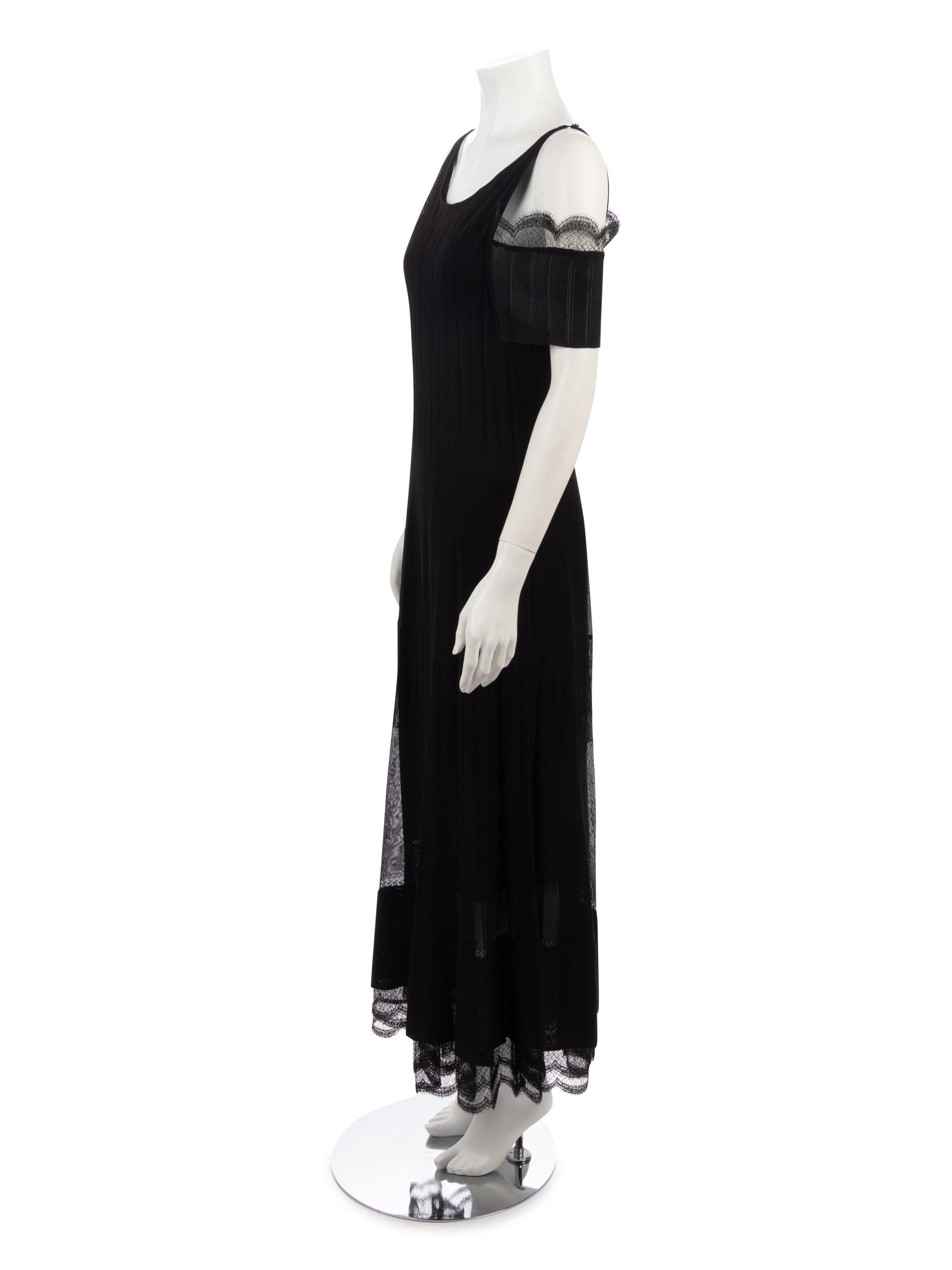 Chanel Knit Evening Dress with Lace Detail, Cruise 2007