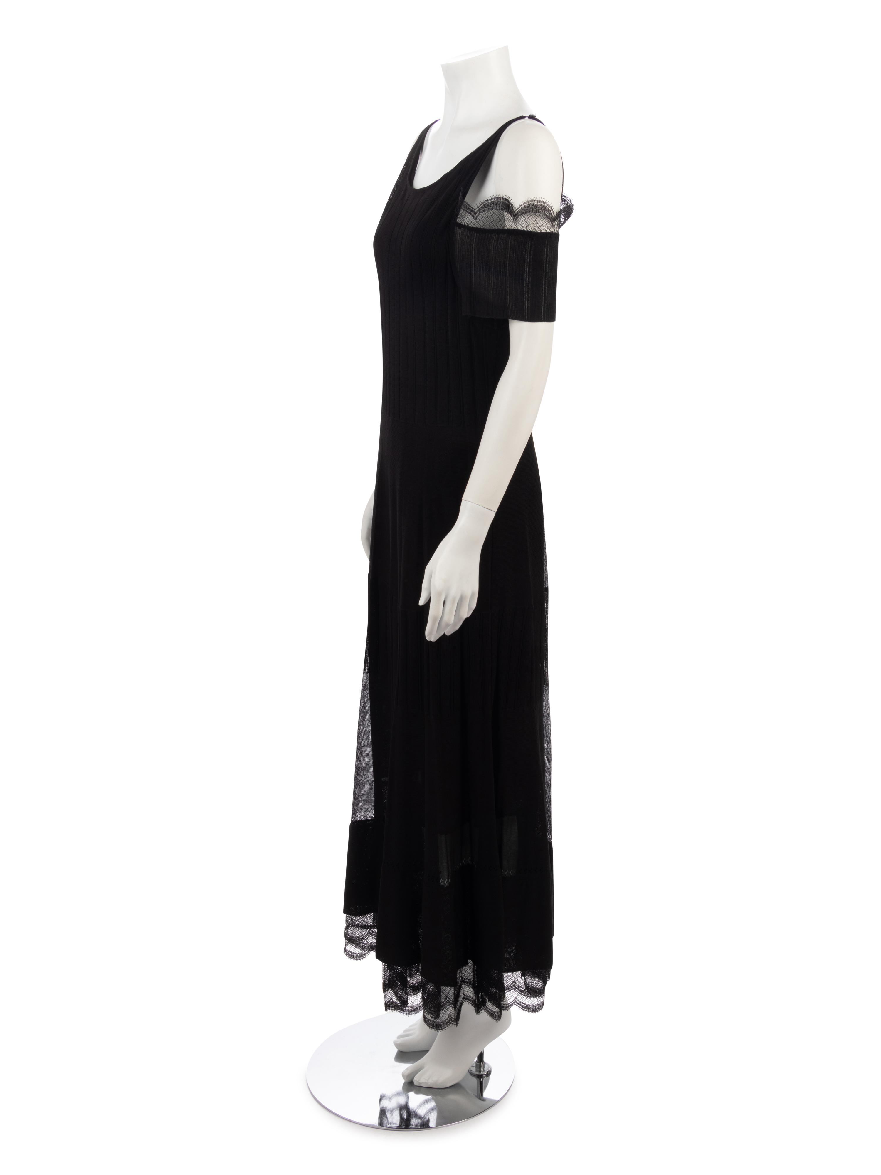 Chanel Knit Evening Dress with Lace Detail, Cruise 2007