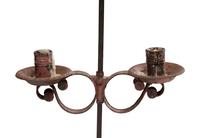 An American Tin Adjustable Candleholder