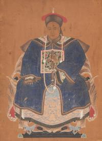 A Chinese Ancestor Portrait — 19TH CENTURY
