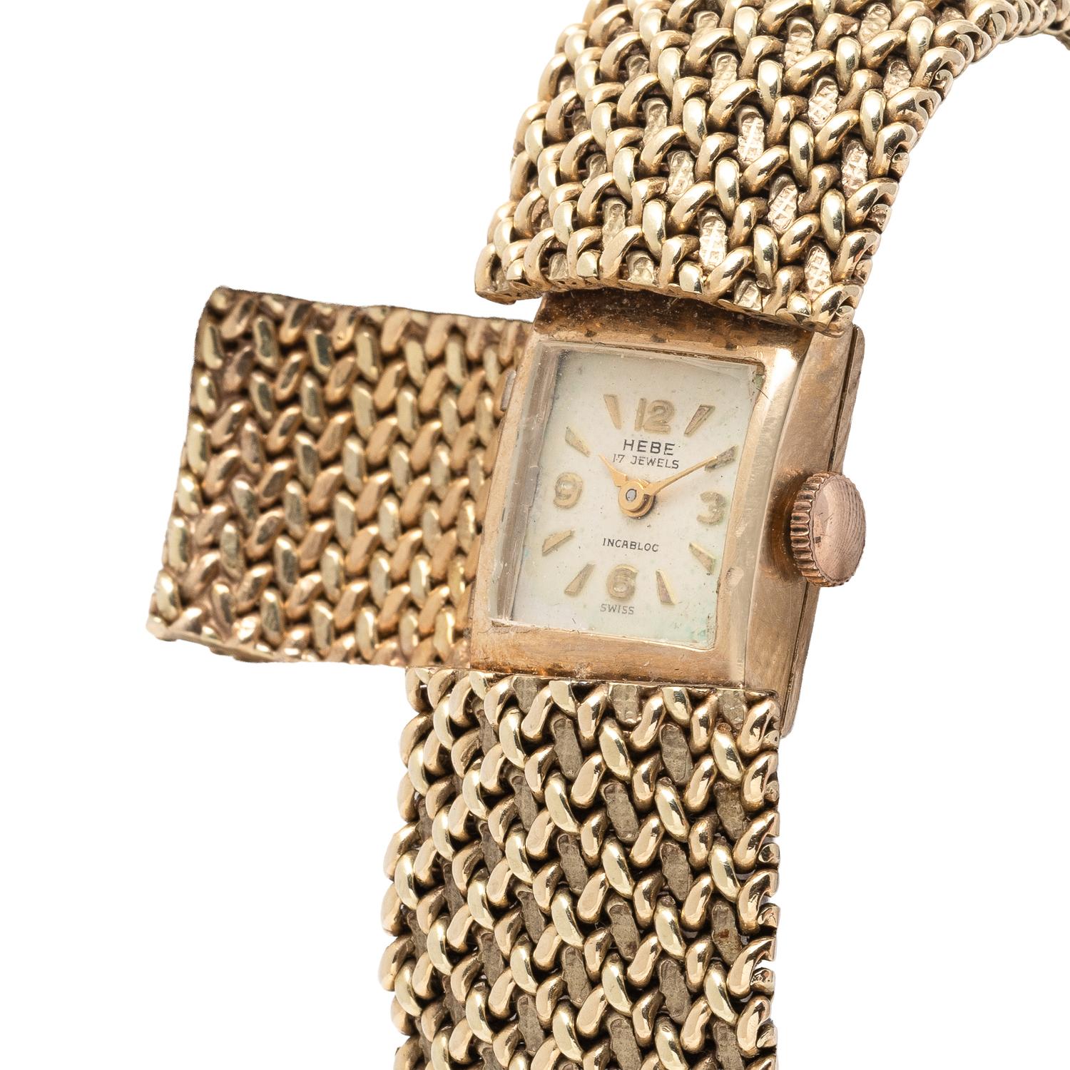 Hebe, 14K Yellow Gold Surprise Watch
