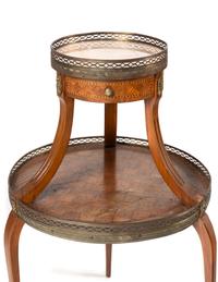 A Pair of Louis XVI Style Side Tables