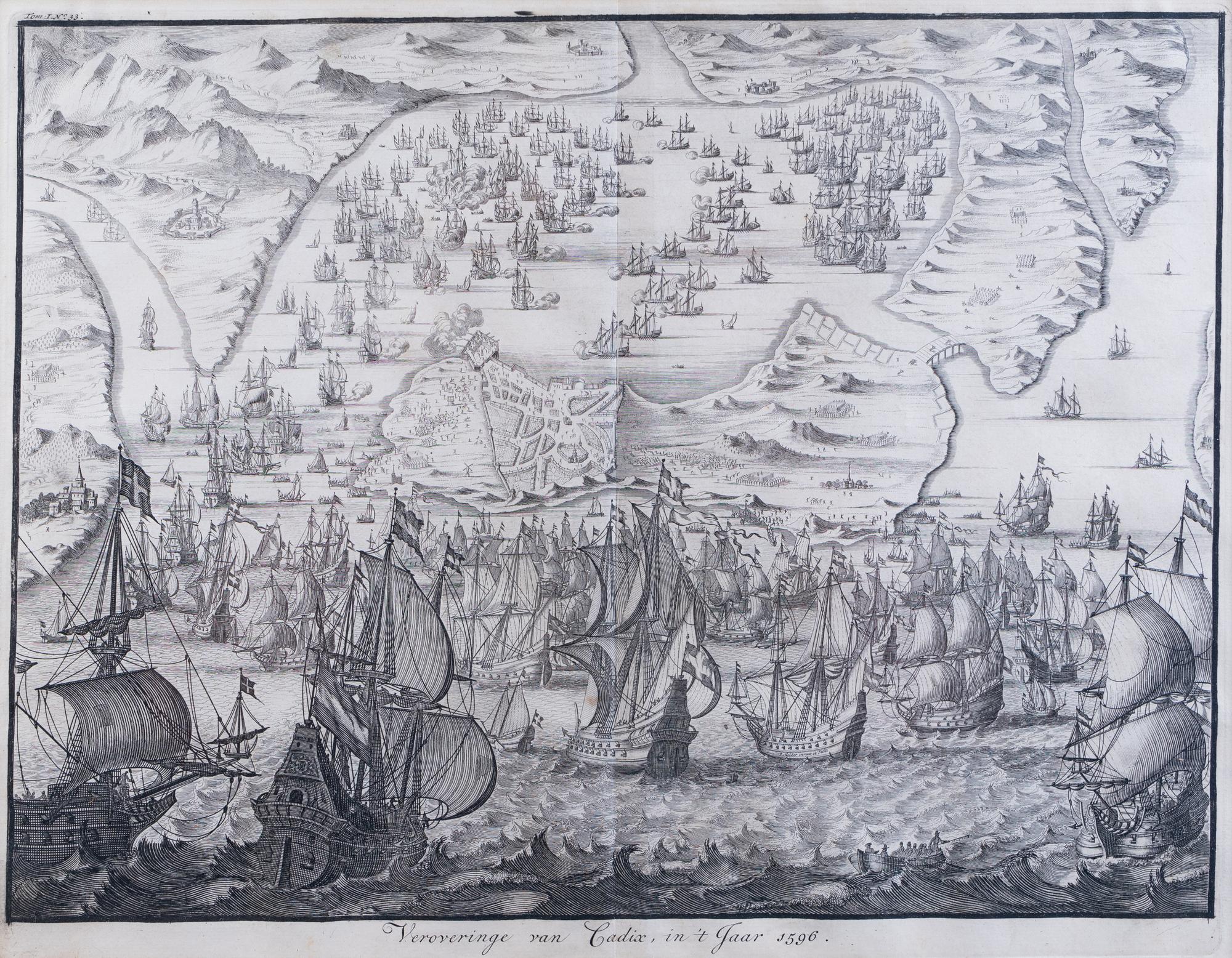 Two Dutch Copper Plate Engravings