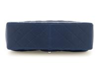 Chanel Navy Caviar Leather Flap Bag, 2011
