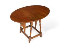 A William & Mary Diminutive Maple Gateleg Table