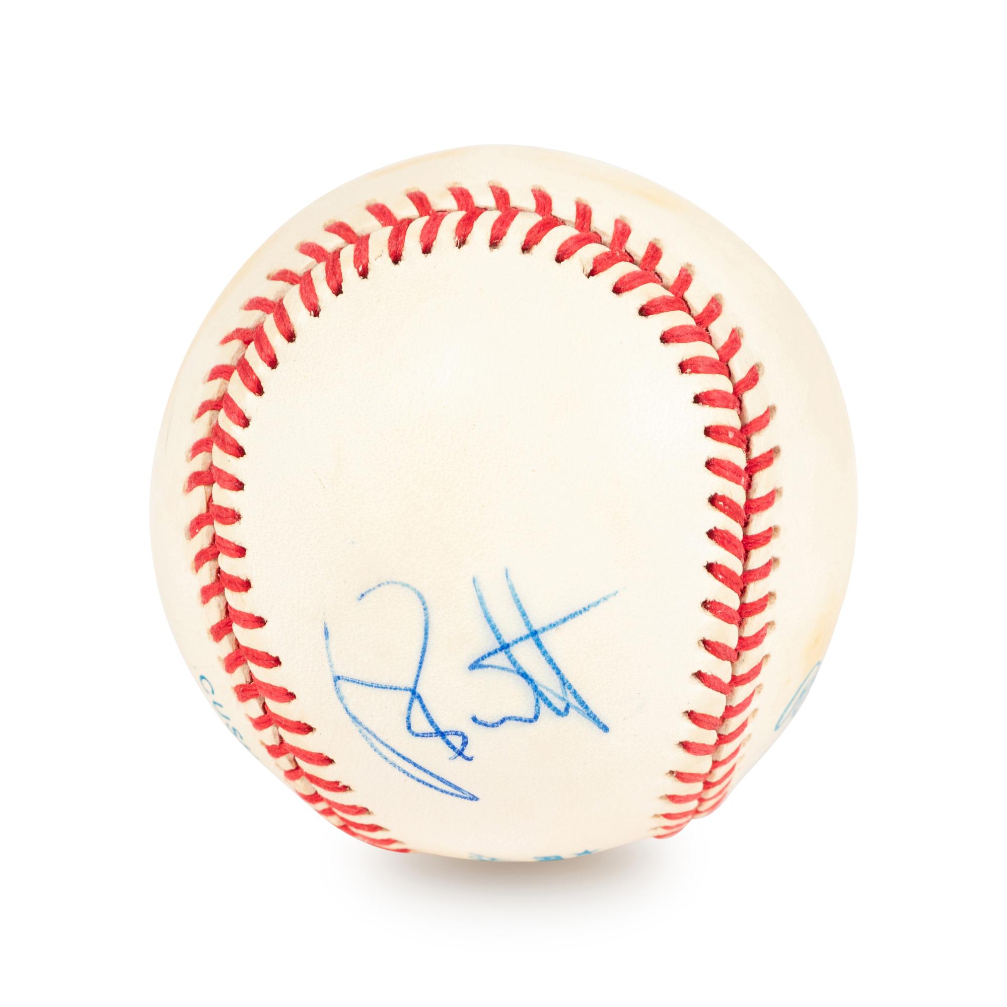 A Group of Nine 3,000 Career Hit Signed Autograph Baseballs (Beckett Authentication Services BAS Certified),