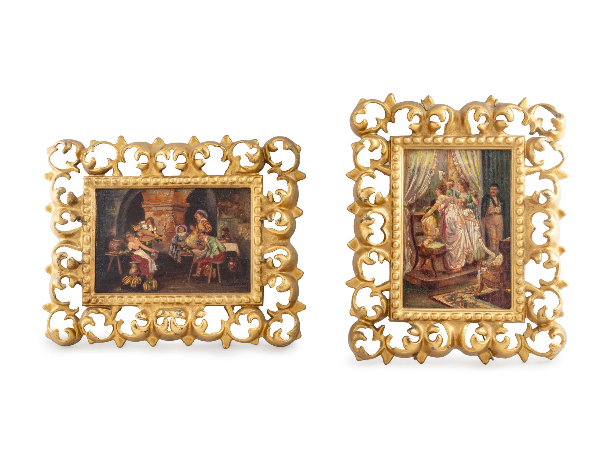Two Continental Miniature Paintings