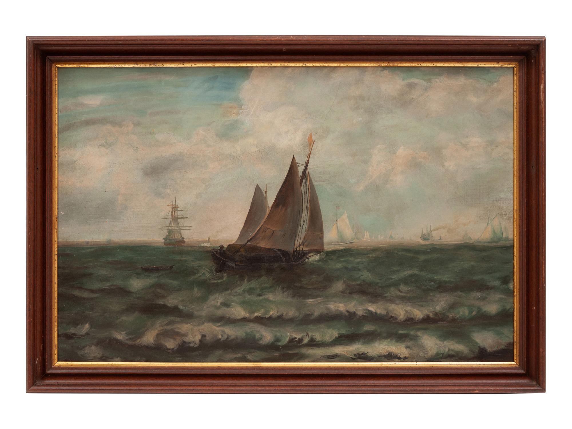 A Folk Art Naval Scene