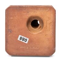 A Pair of Sewer Tile Candle Holders