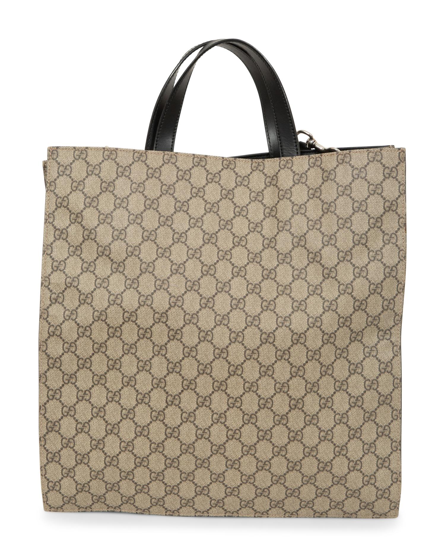 Gucci GG Supreme Convertible Tote