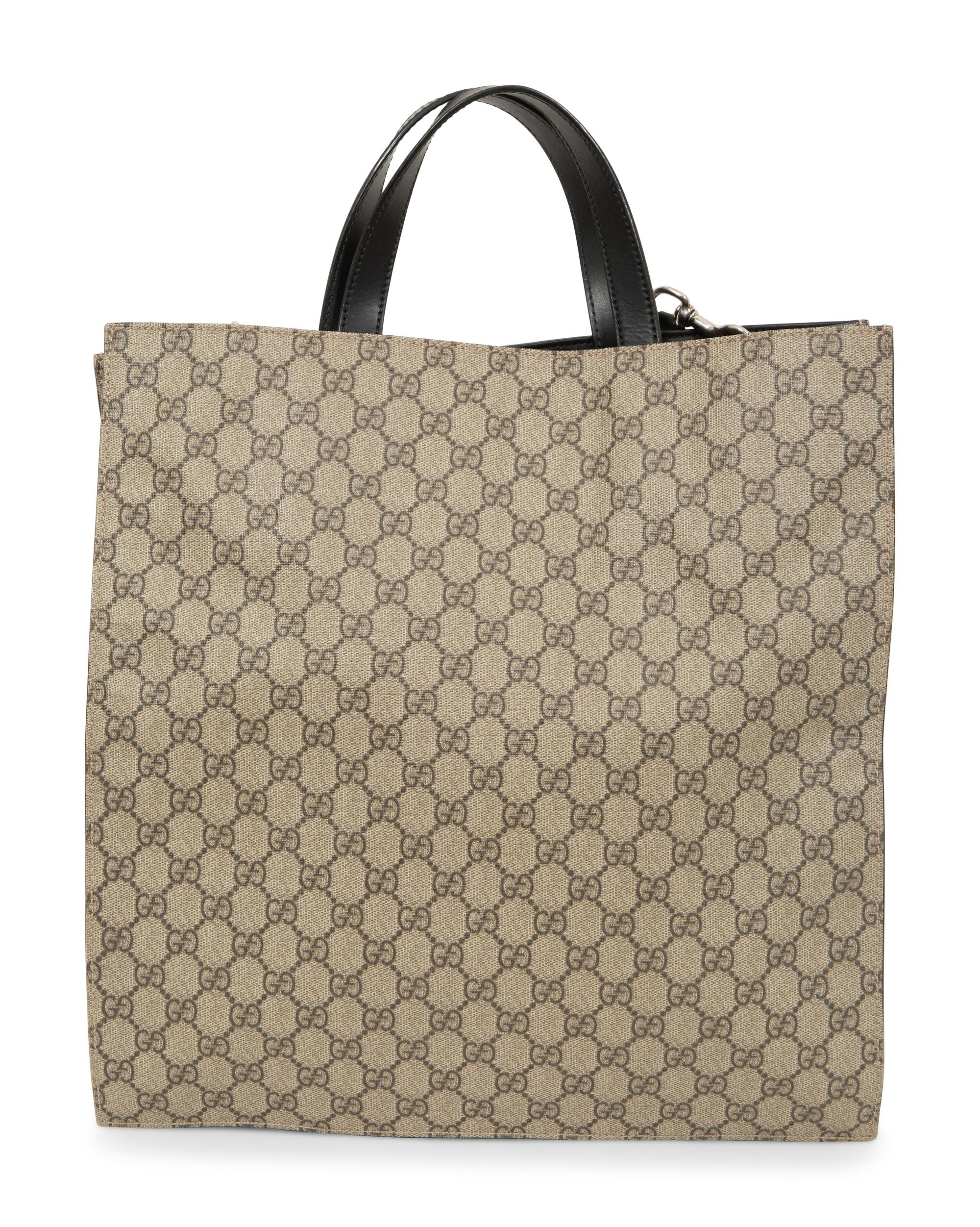 Gucci GG Supreme Convertible Tote
