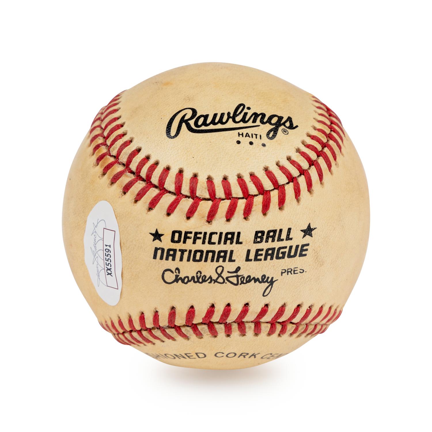 A Hank Greenberg Single Signed Autograph Baseball (JSA Certified),