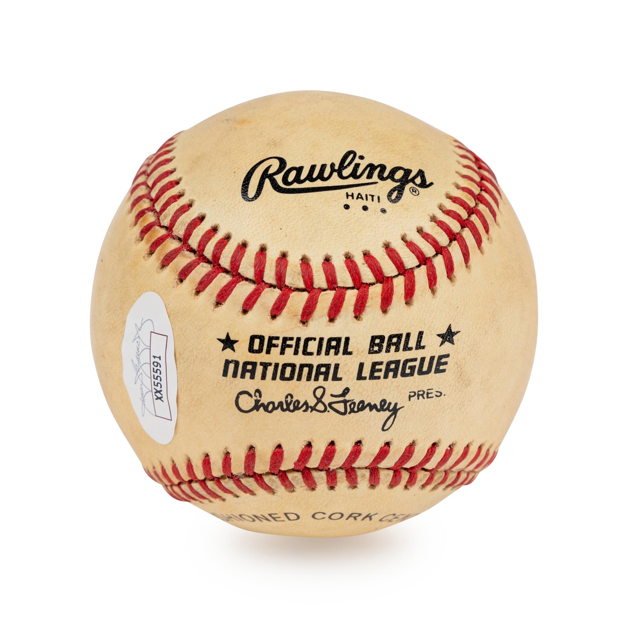 A Hank Greenberg Single Signed Autograph Baseball (JSA Certified),