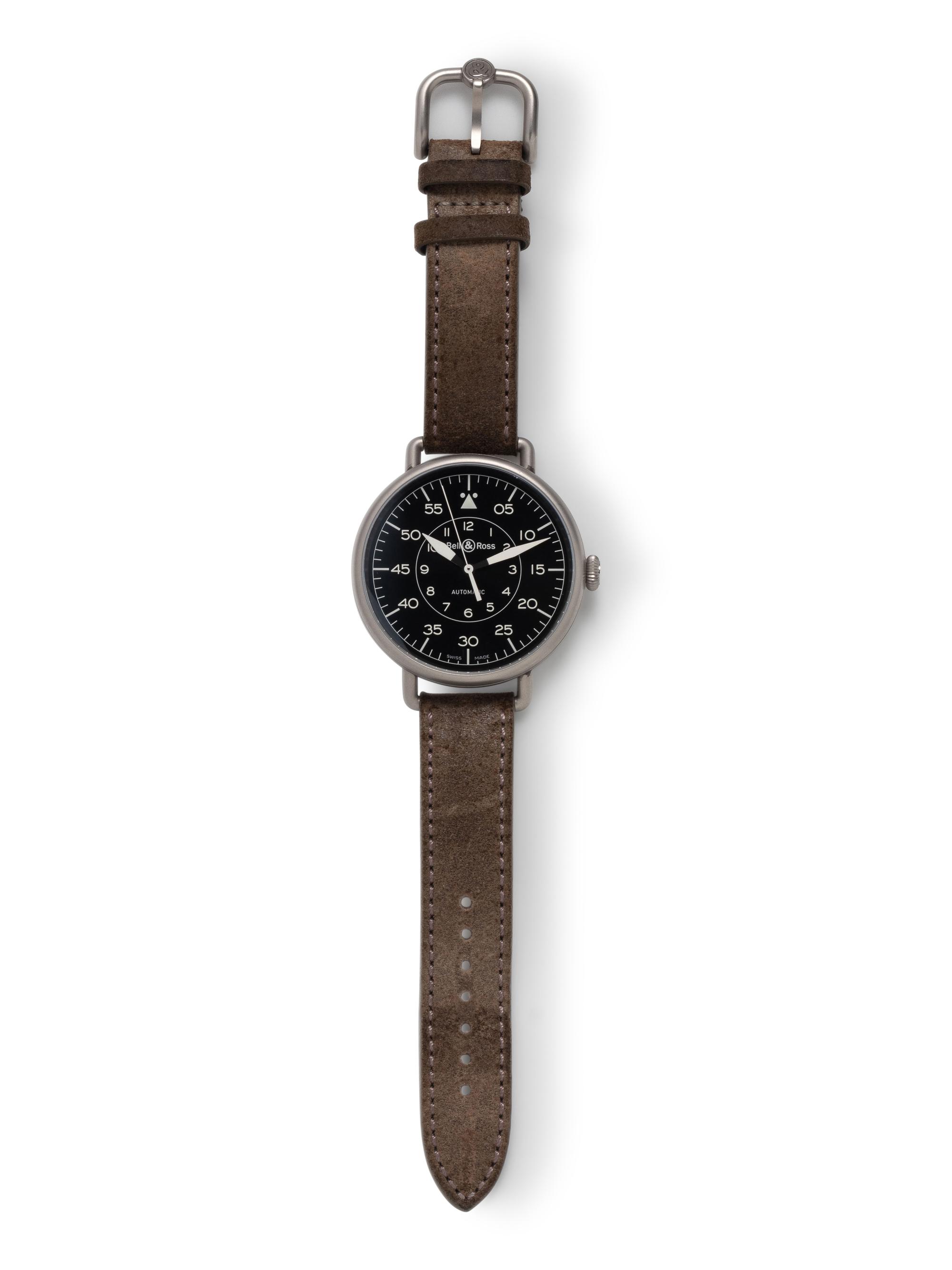 BELL & ROSS, BR WW1-92 STAINLESS STEEL WATCH