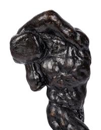 Male Figure with a Boulder