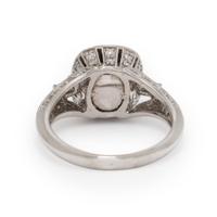 Alexandrite and Diamond Ring