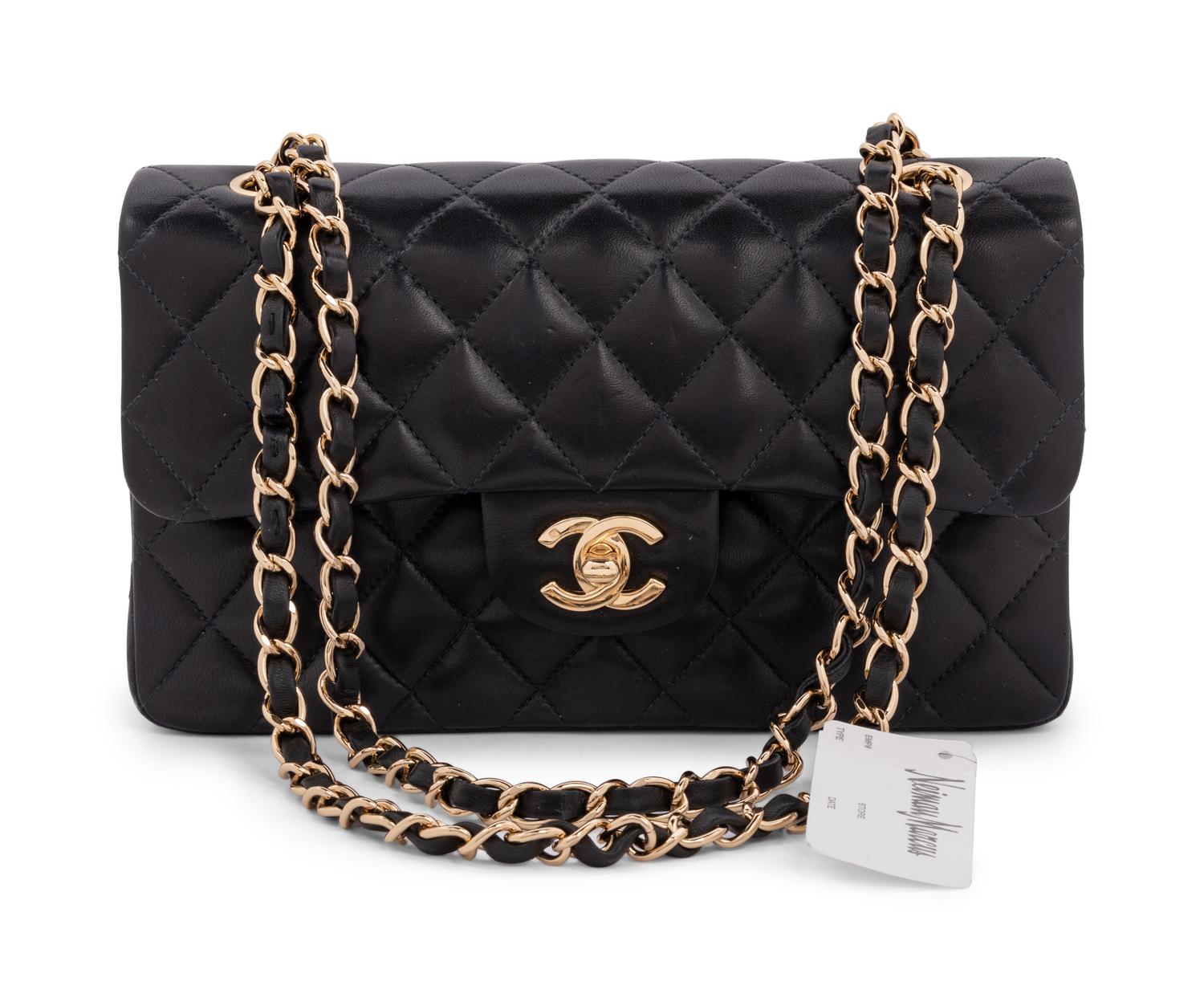 Chanel Black Flap Bag, 2004-5 NWT