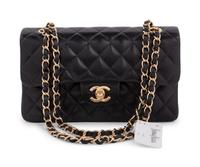 Chanel Black Flap Bag, 2004-5 NWT