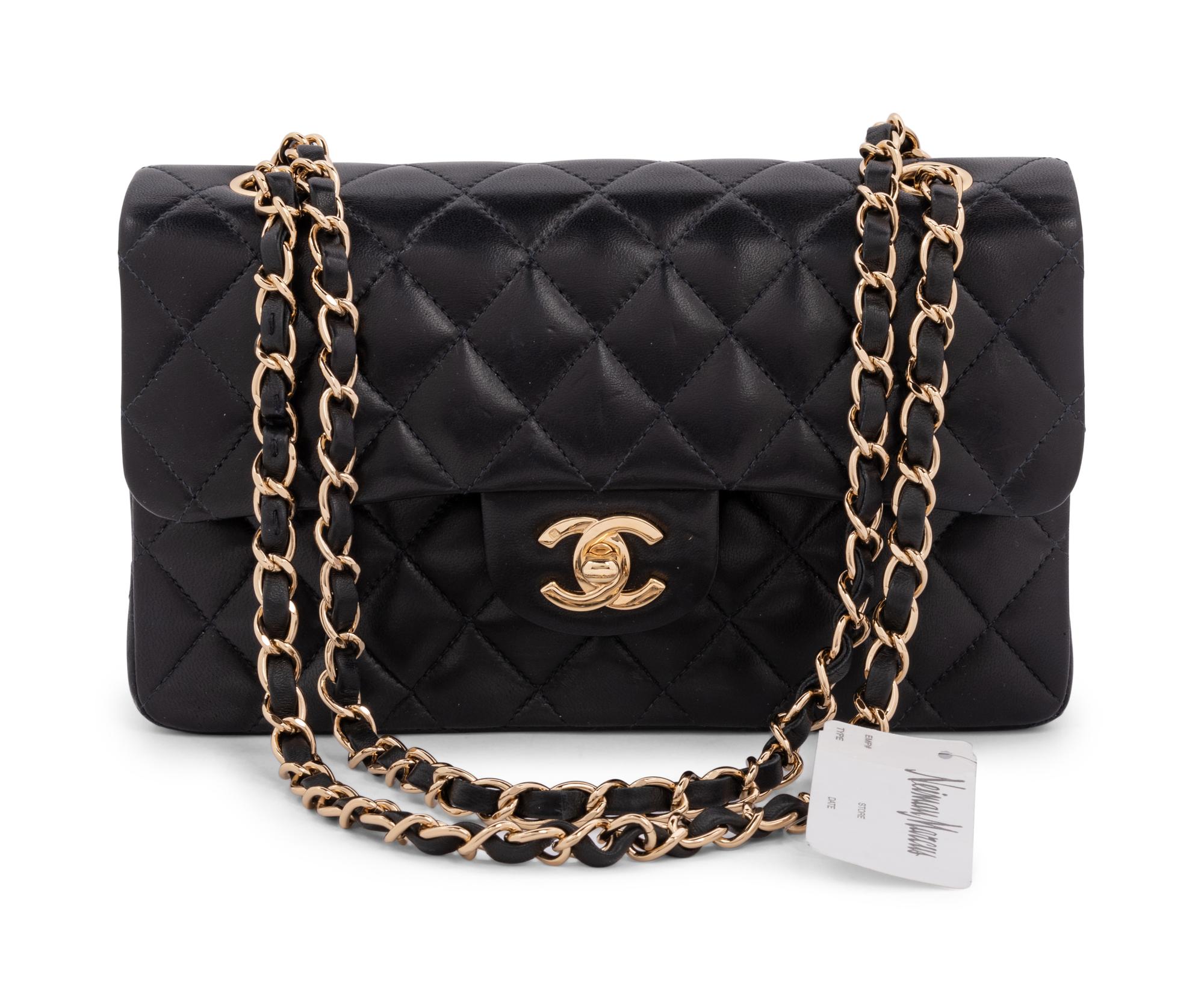 Chanel Black Flap Bag, 2004-5 NWT