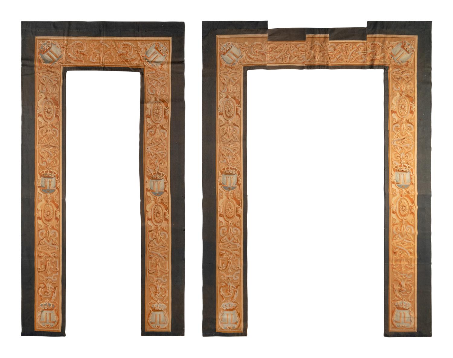 Two Aubusson Door Panels