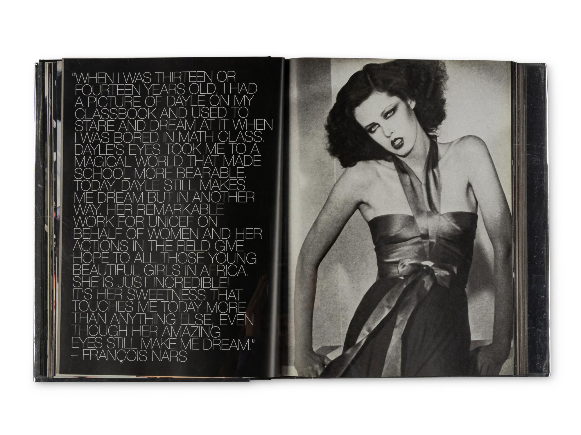 Five Design, Art, and Makeup-Related Books, Signed to Dayle Haddon
