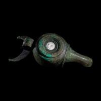 A Roman Bronze Oil Lamp