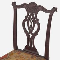 The Shippen Chippendale carved mahogany tassel-back side chair Philadelphia, PA, 1765-1780