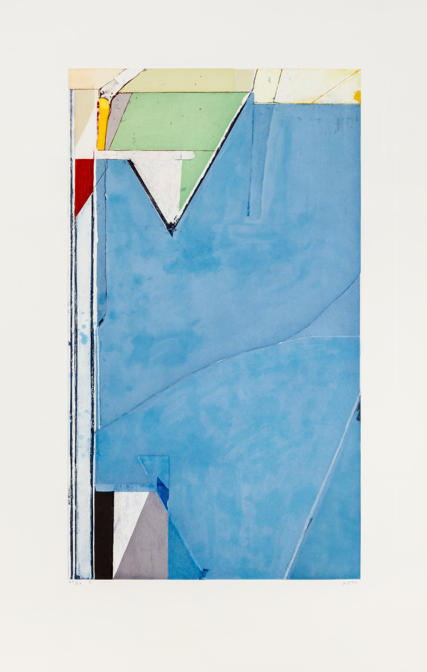 Richard Diebenkorn (American, 1922-1993) — High Green, Version II, 1992