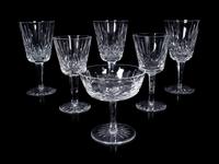 A Waterford Lismore Cut Glass Stemware Service