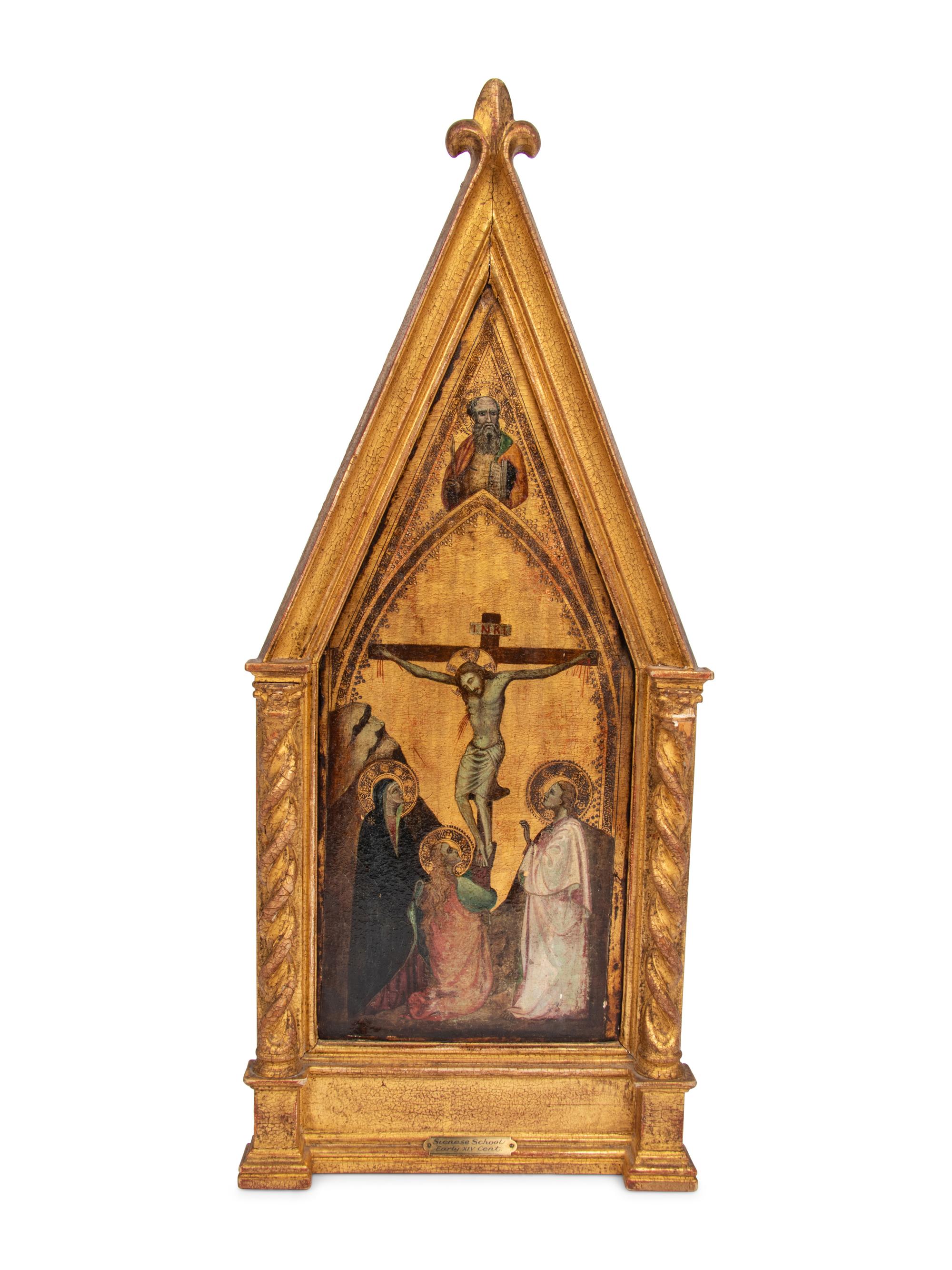 An Italian Giltwood Icon