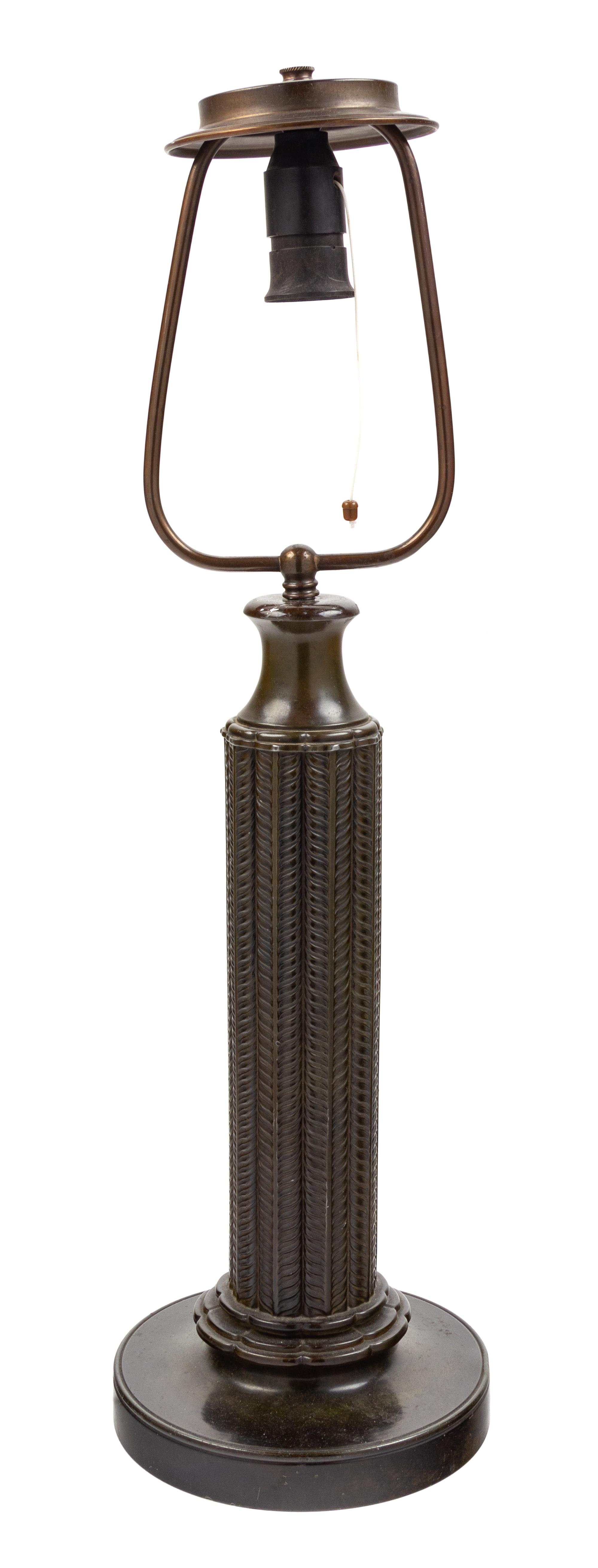 Just Andersen, (Danish, 1884-1943), table lamp