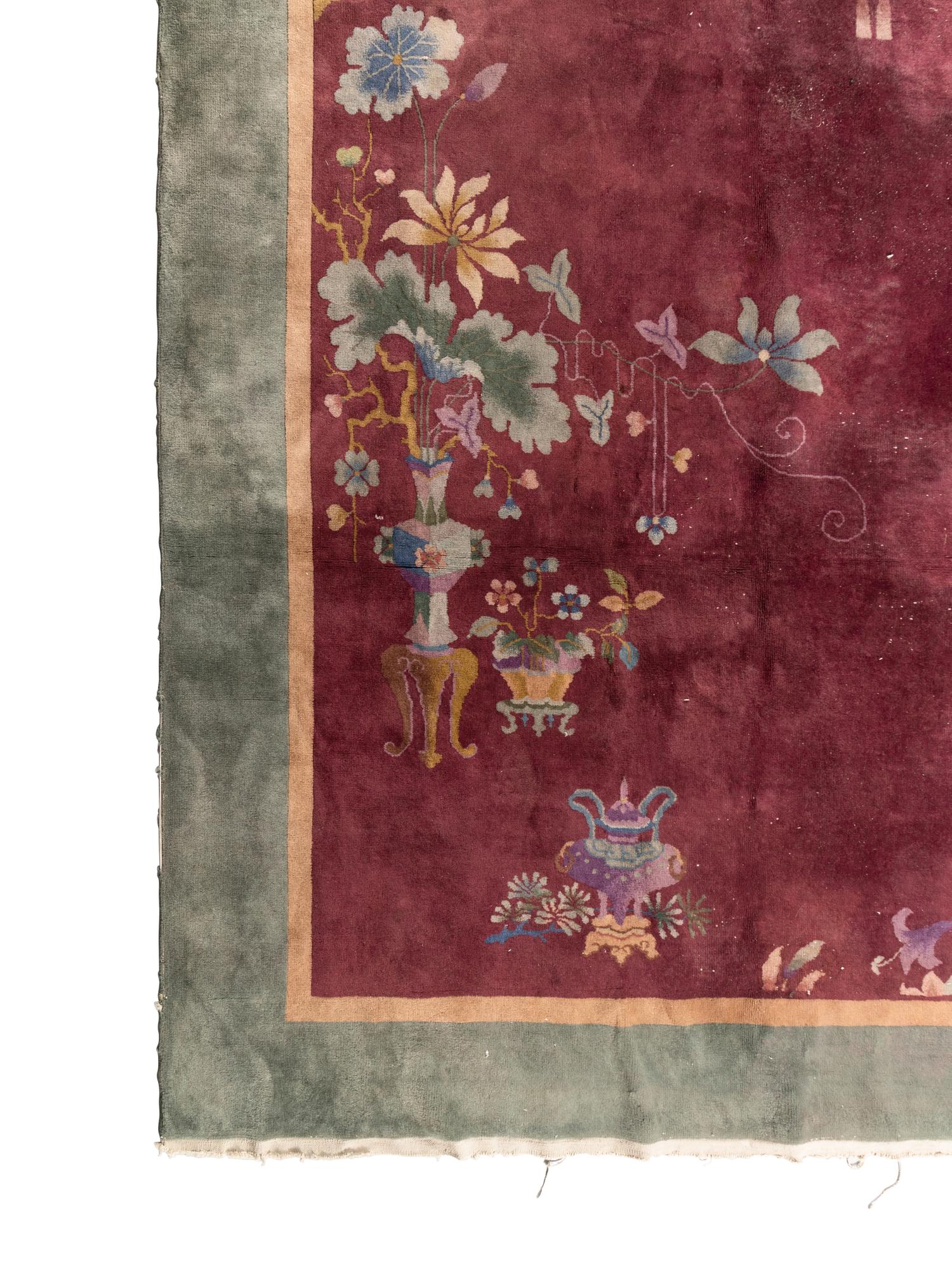 A Chinese Wool Rug