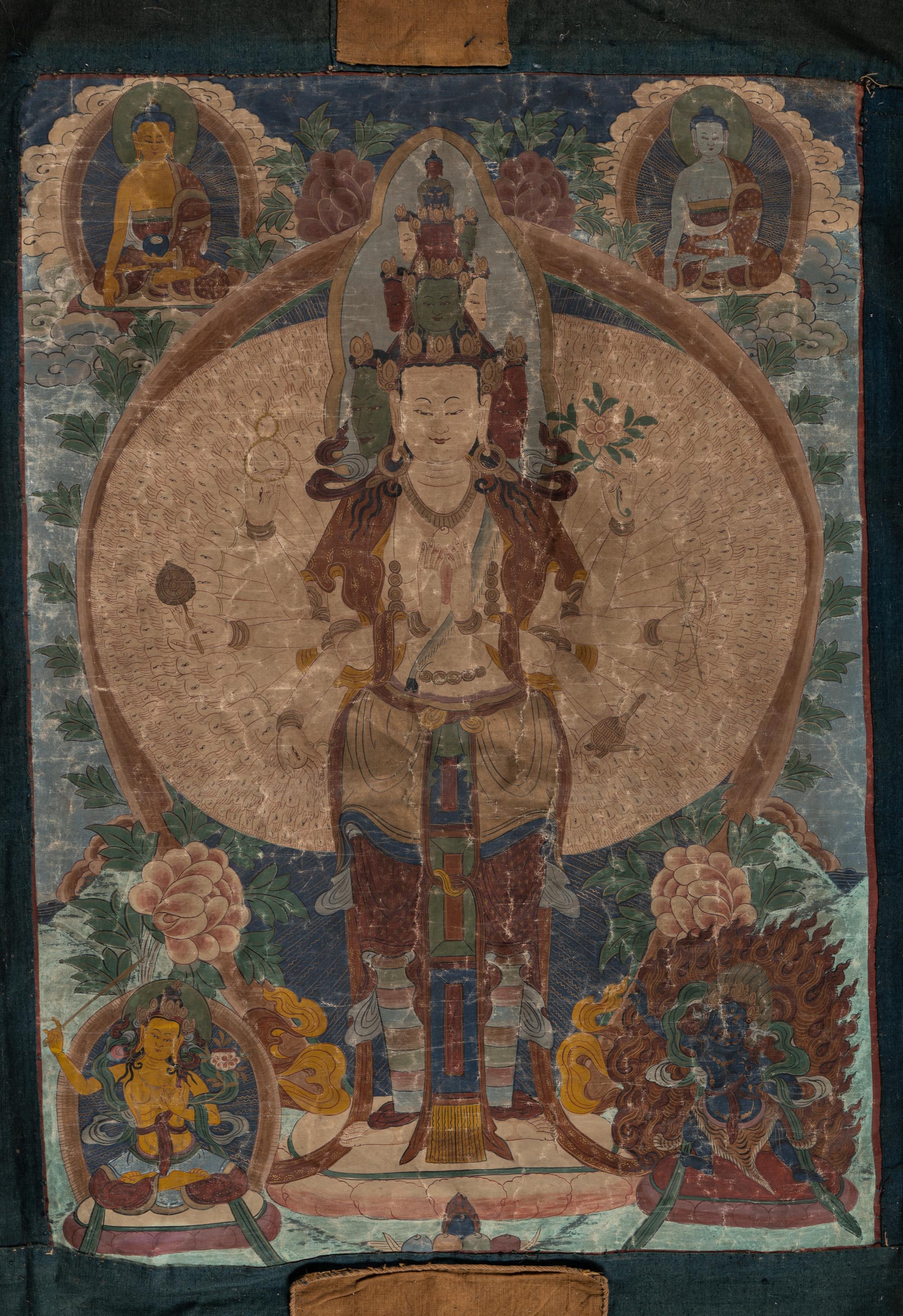 Four Tibetan Thangka