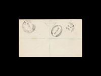 [FLIGHT COVER] PALESTINE. 1933, June 22. A Zeppelin Card for the Third Flight to South America.