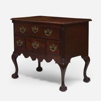 A Chippendale figured mahogany dressing table Philadelphia, PA, circa 1765