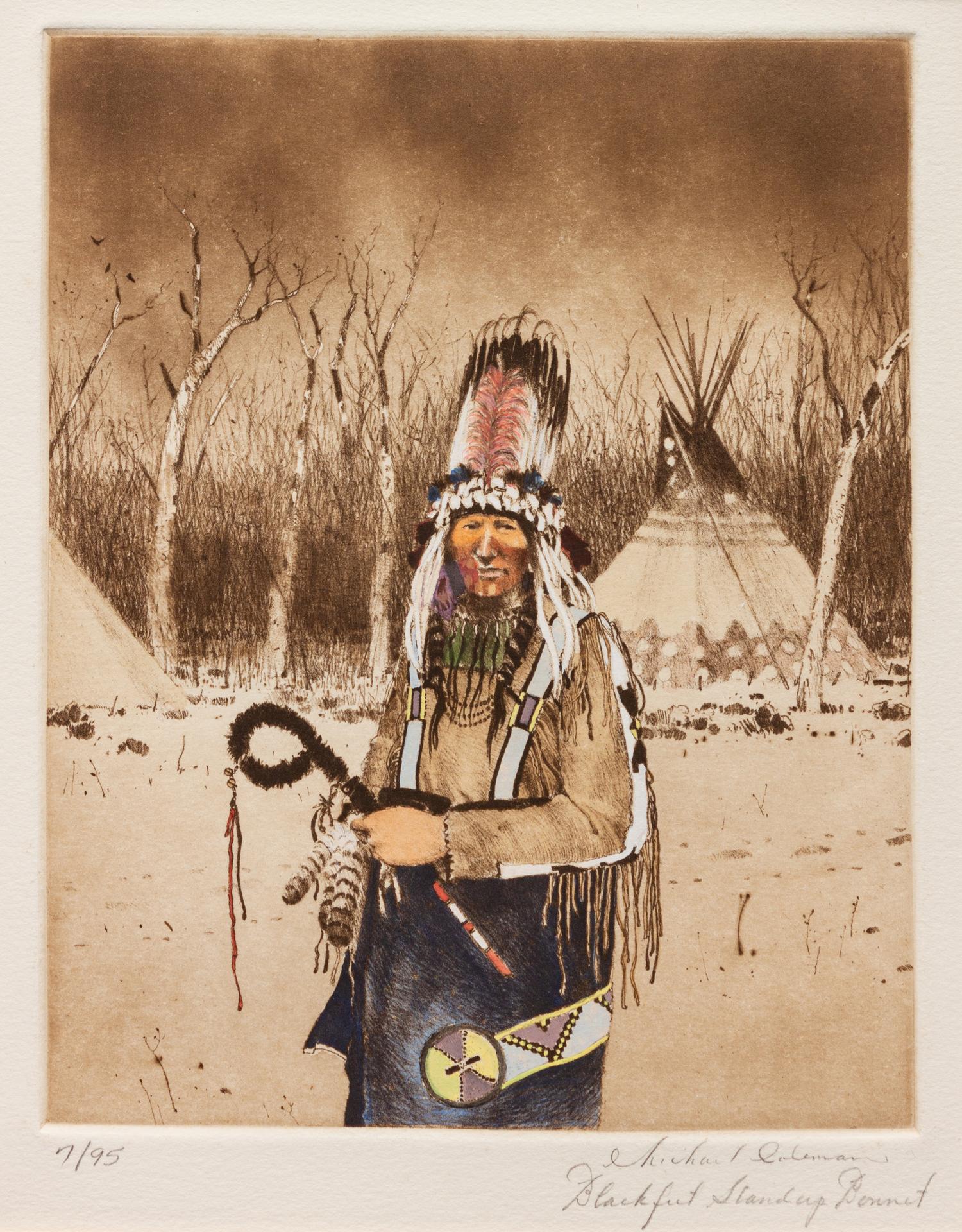 Blackfeet Stand Up Bonnet , edition 7/95