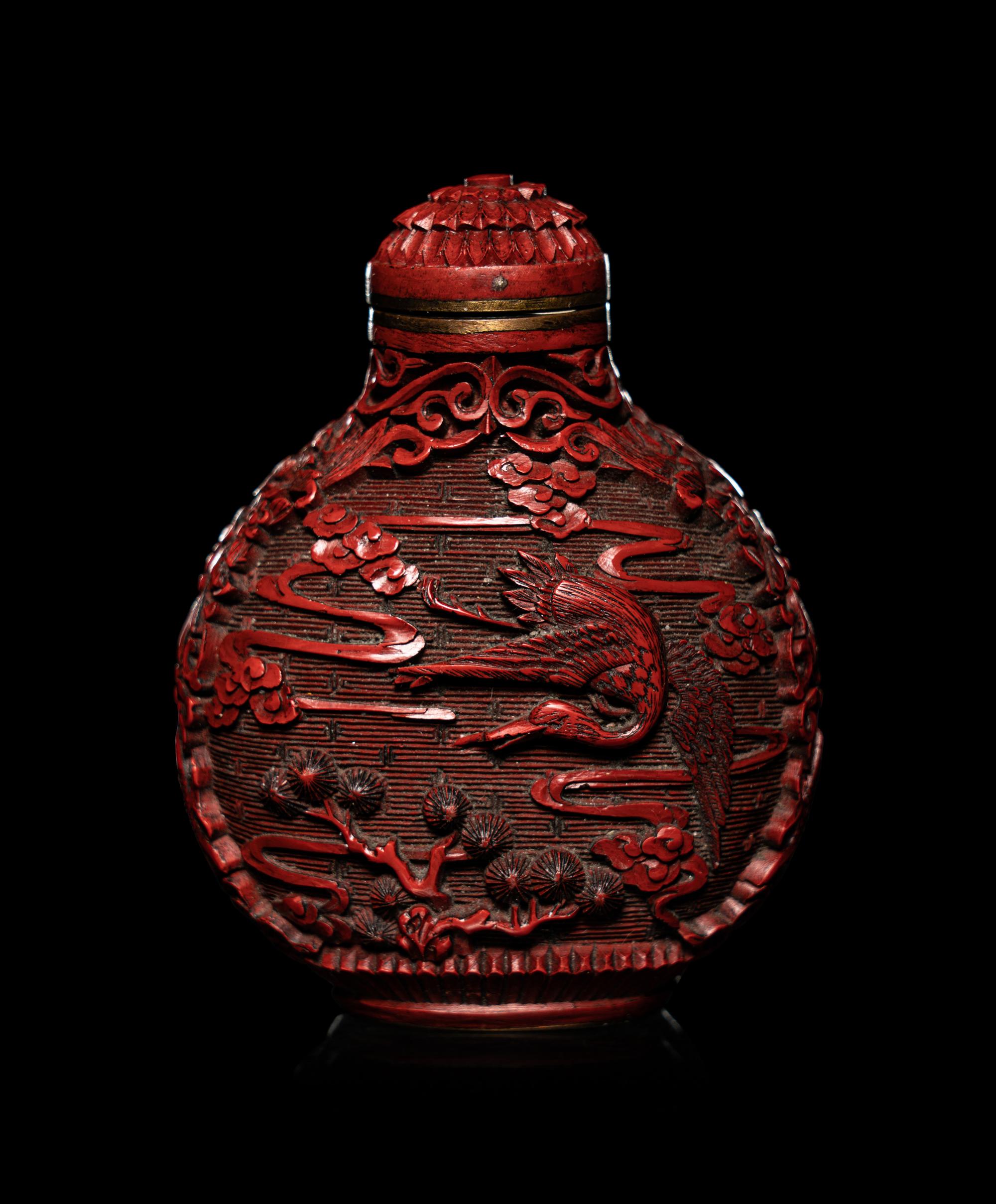 Three Chinese Snuff Bottles