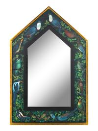 A Paint Decorated Mirror