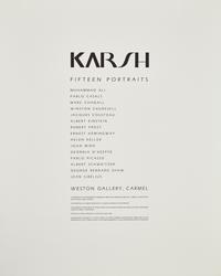 Fifteen Portraits (complete portfolio of 15 oversized photographic portraits), 1941-70; printed 1983