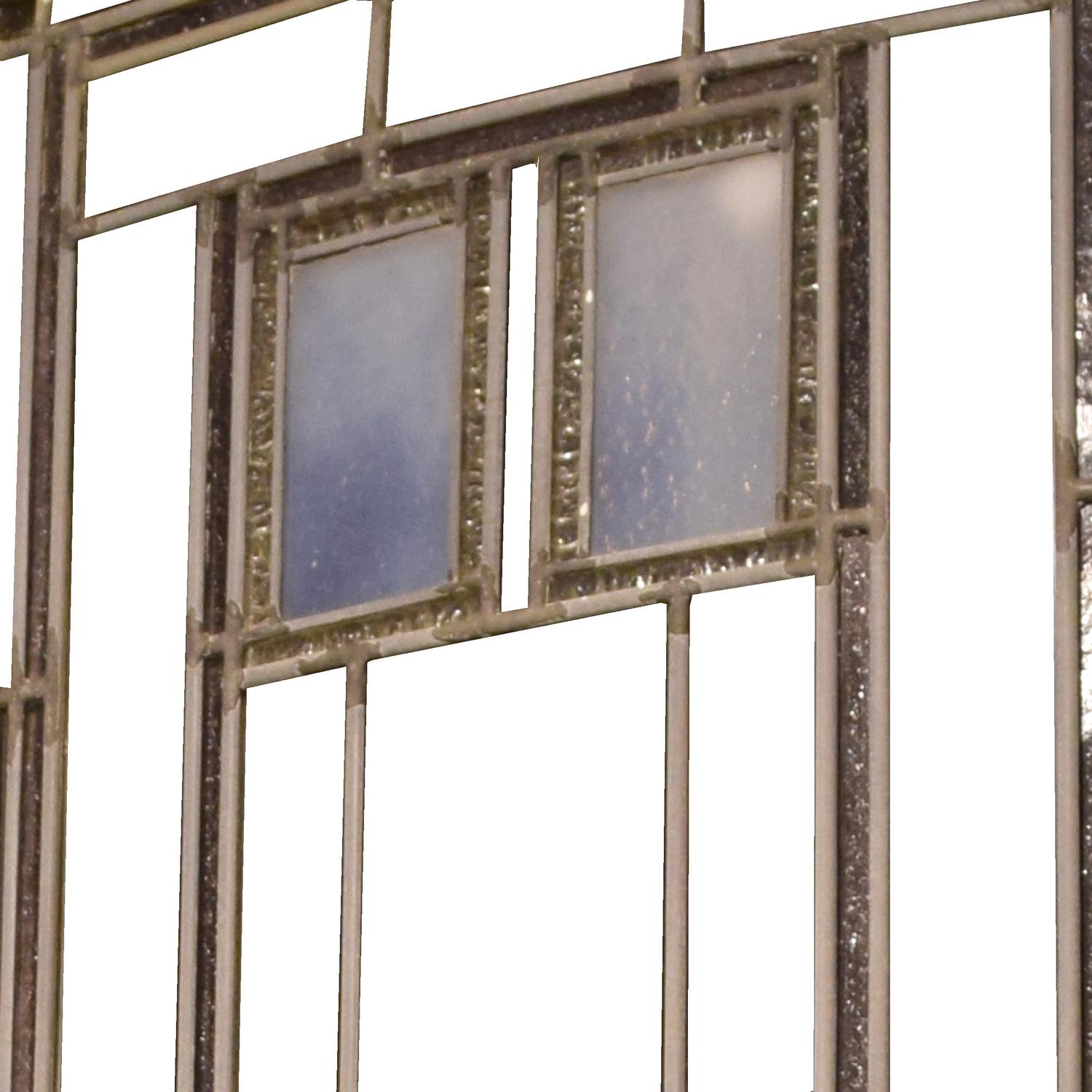 A Set of Bay Windows from the Babson House by Sullivan and Elmslie 136" W x 22" D x 50.5" H — United States, Circa 1904