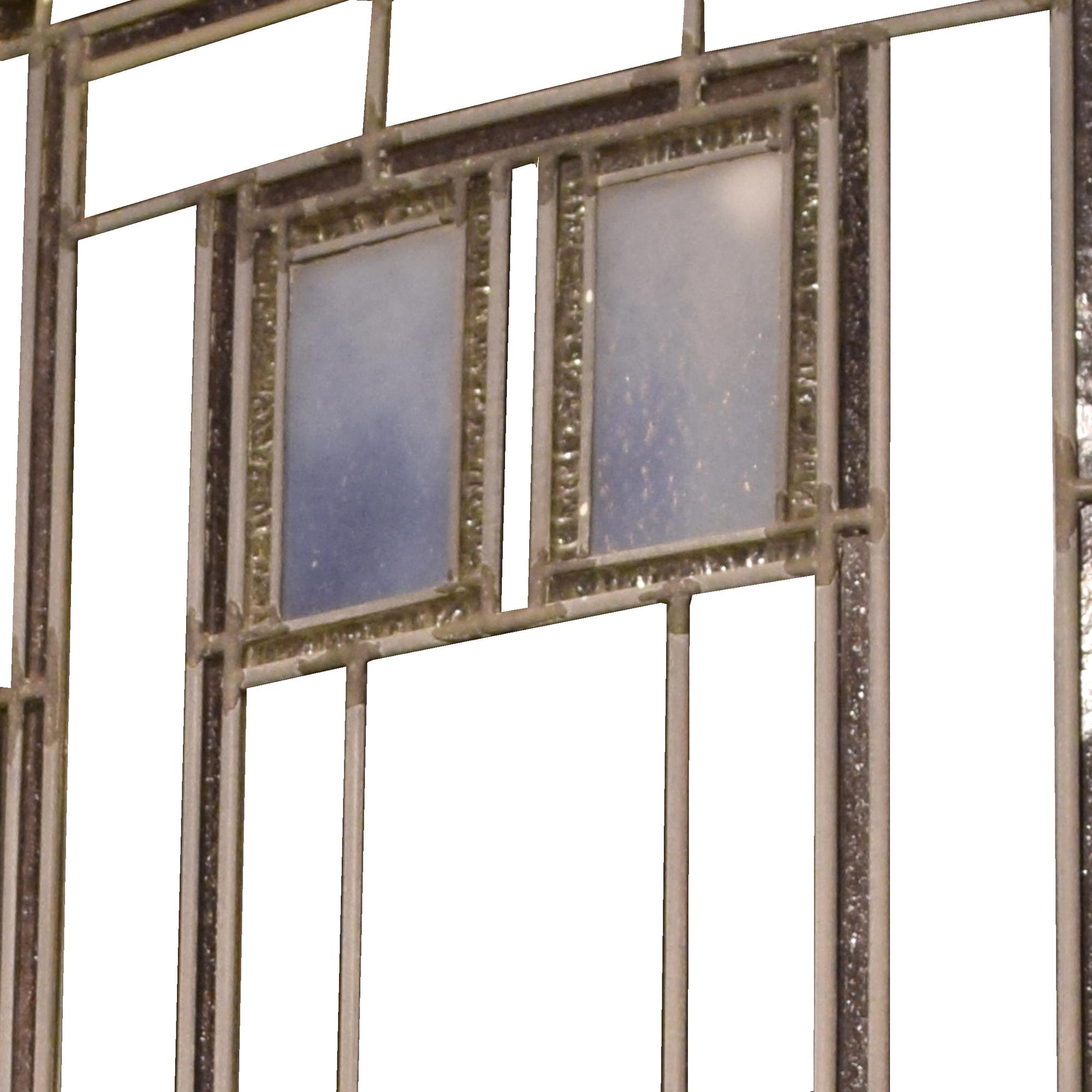 A Set of Bay Windows from the Babson House by Sullivan and Elmslie 136" W x 22" D x 50.5" H — United States, Circa 1904